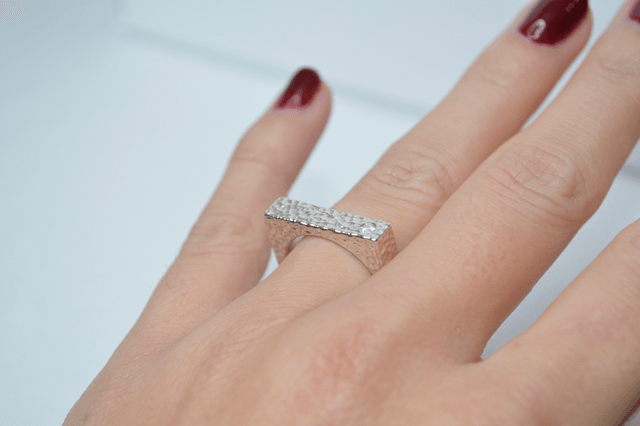 Bague carré
