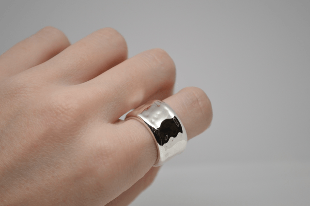 Bague fondue