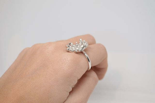 Bague corail