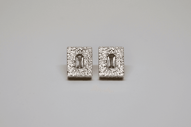 Boucles d’oreilles texture