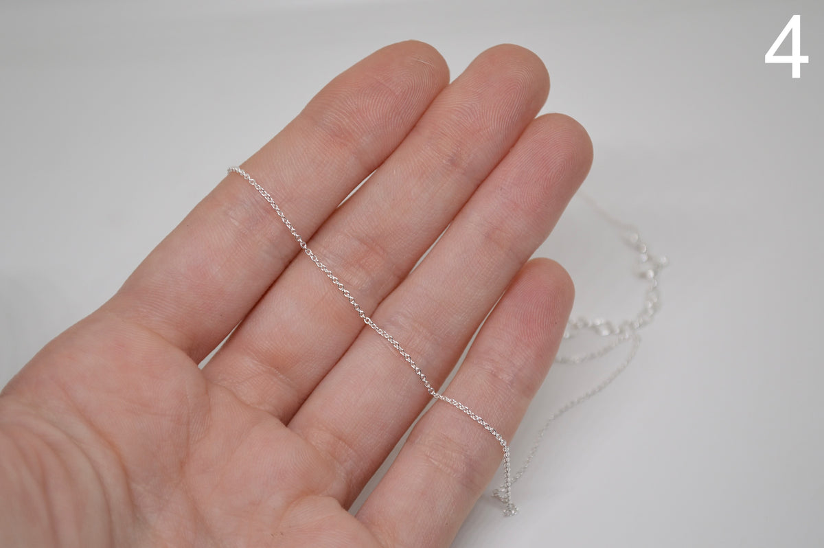 Initial necklace – 925 sterling silver