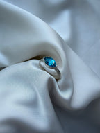 N°25 – Bague en argent 925 et saphir