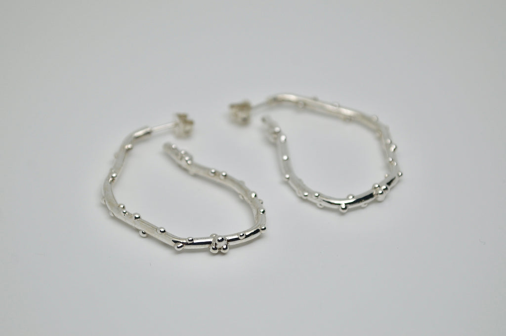 N°28 – 925 sterling silver earrings