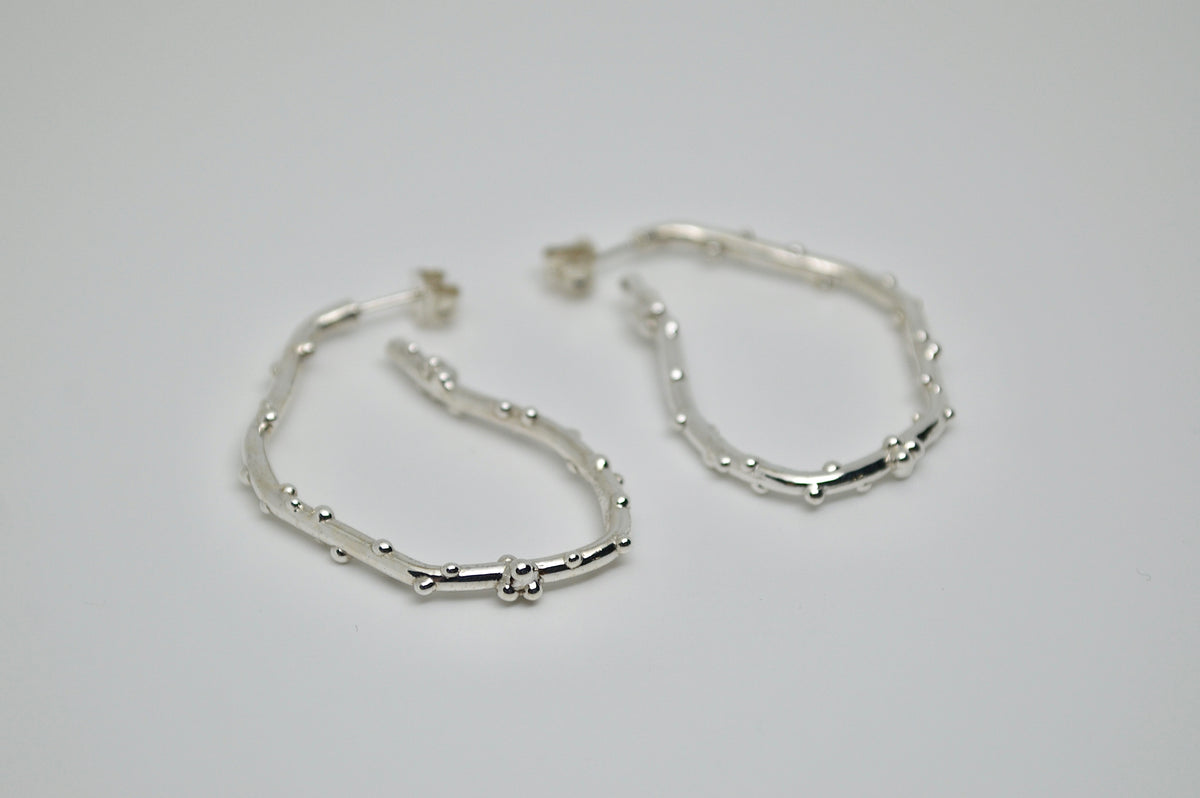 N°28 – 925 sterling silver earrings