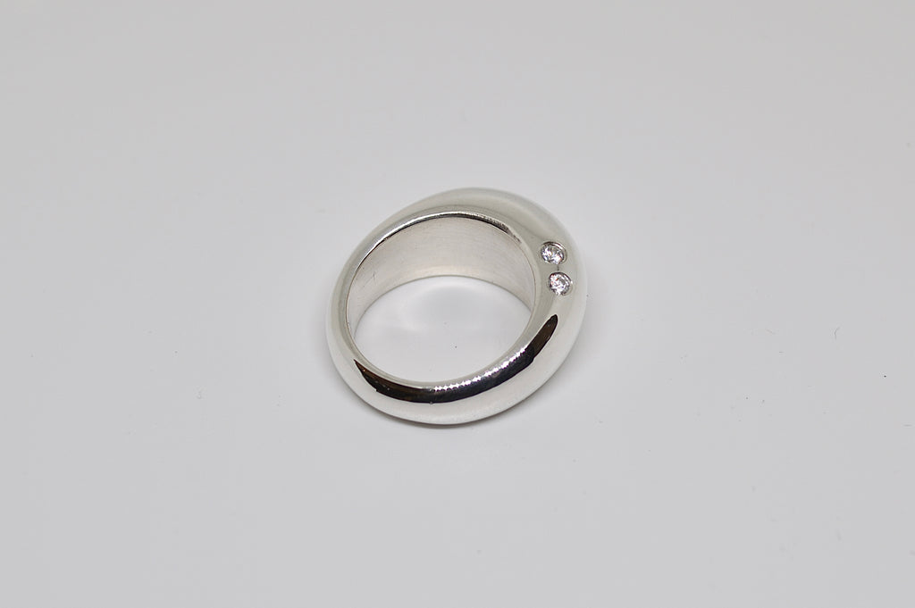 N°5 – Bague en argent 925 et oxyde de zirconium
