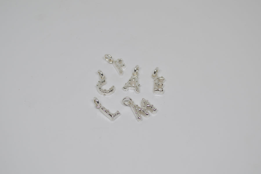 L’initiale – pendentif en argent 925