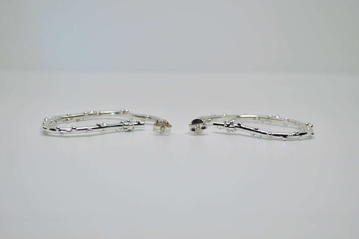 N°28 – 925 sterling silver earrings