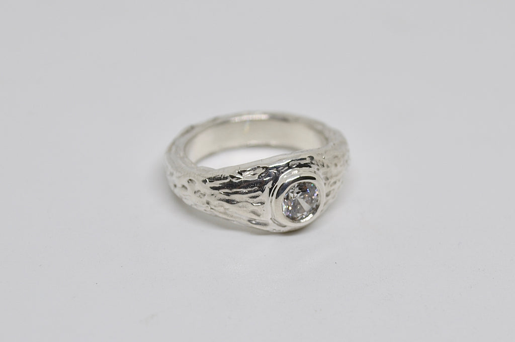 N°16 – Bague en argent 925 et oxyde de zirconium