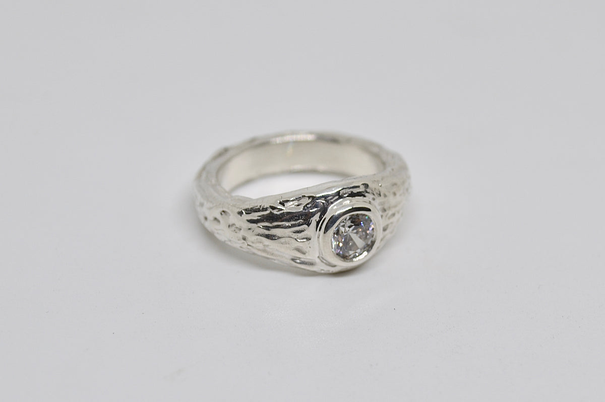 N°16 – Bague en argent 925 et oxyde de zirconium