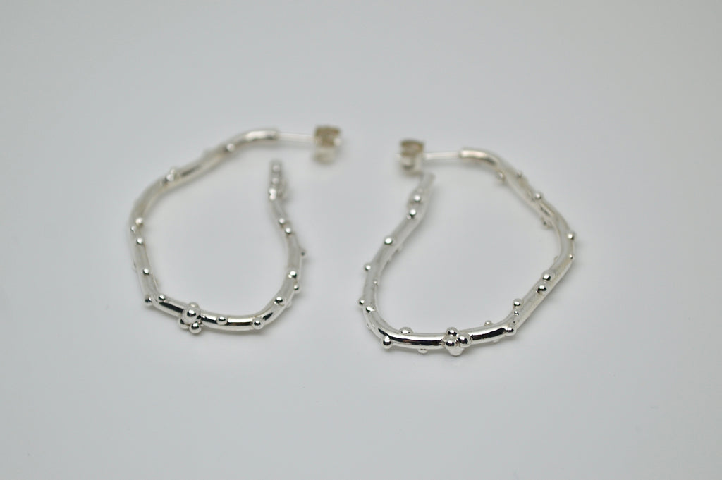 N°28 – 925 sterling silver earrings