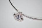 N°10 – 925 sterling silver and cubic zirconia necklace