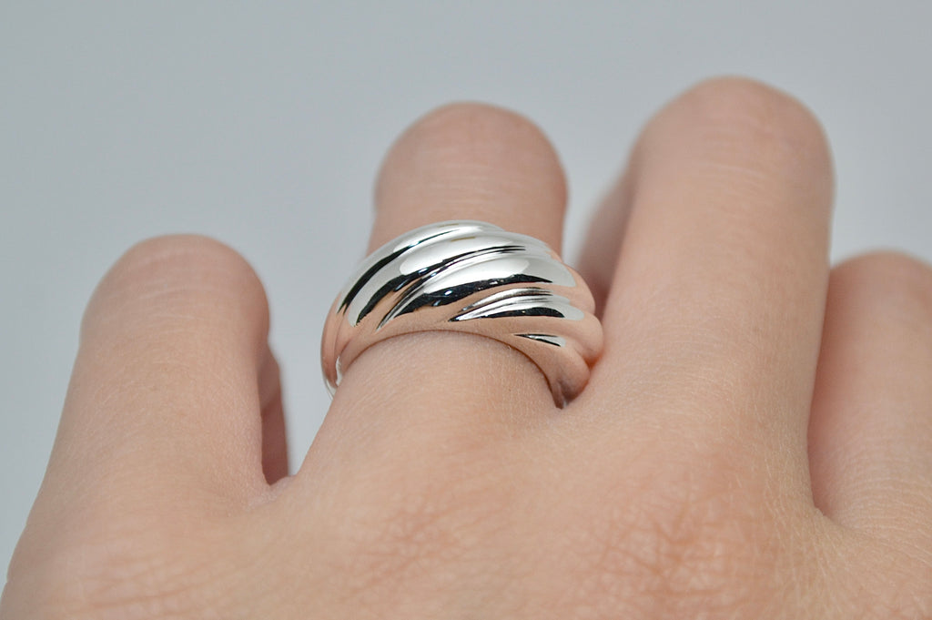 N°27 – 925 sterling silver ring (size 50)