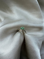 N°22 – 925 sterling silver and sapphire ring