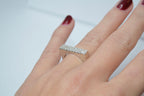 N°2 – Bague en argent 925 et oxyde de zirconium