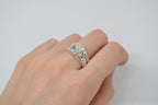 N°14 – Bague en argent 925 et oxyde de zirconium