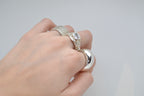 N°5 – Bague en argent 925 et oxyde de zirconium