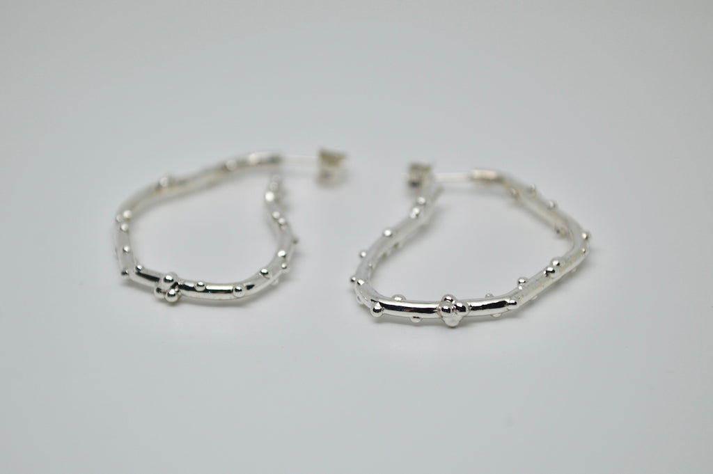N°28 – 925 sterling silver earrings